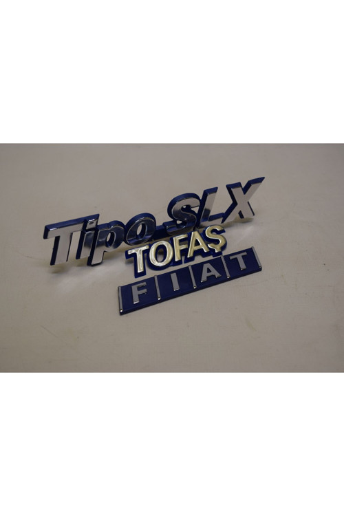 Bagaj Kapağı Tipo Slx Fiat Tofaş Yazısı Takım