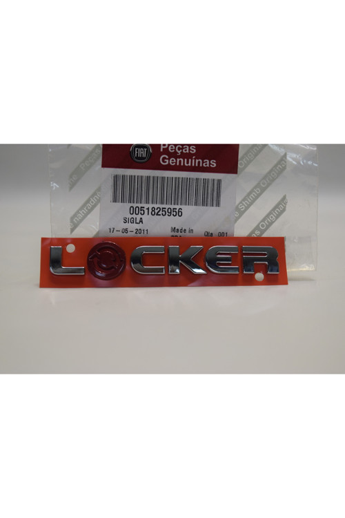Fıat Strada Arka Bagaj Kapak Locker Yazısı