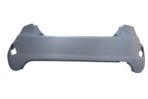 FORD FIESTA 18/23 ARKA TAMPON ASTARLI GRİ (SENSÖR DELİKSİZ) (TYG)