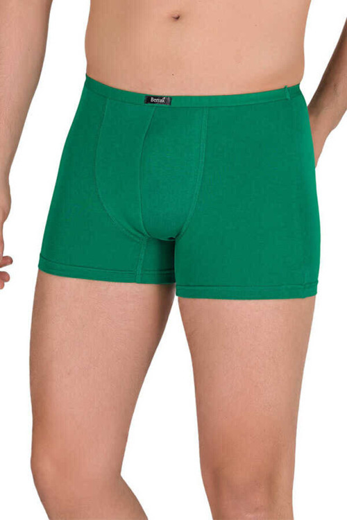 Berrak Erkek 2'Li Yeşil Renk Modal İnce Lastikli Likralı Boxer-Short-Külot Berrak / 4488