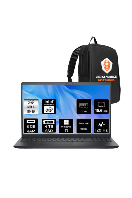 Pro 15 Essential i5-1334U 8GB 4TB SSD 15.6'' FHD W11H Taşınabilir Bilgisayar & Per4 ÇANTA