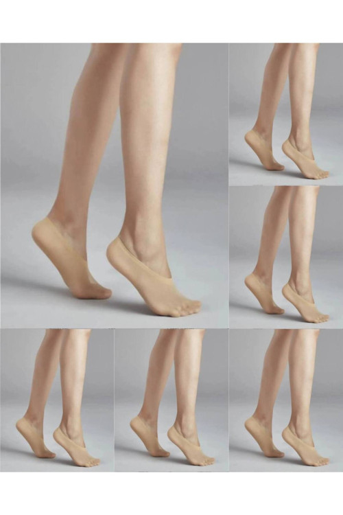 6'Lı İnce Micro Suba Babet Çorap (İdol)