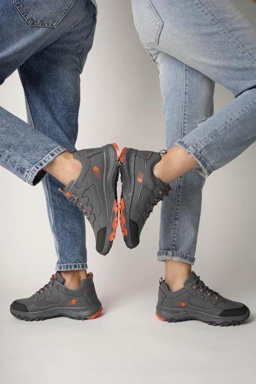 KUZEY Unisex Garantili Trekking Outdoor Sneaker Ayakkabı