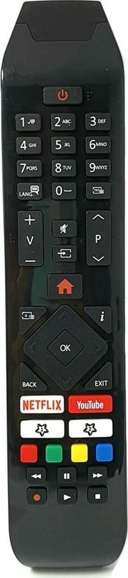 Vestel Netflix YouTube Smart Led TV Kumanda RC-43140