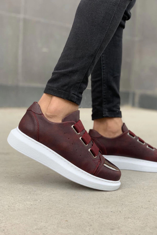 MN251 - CBT Mirror Erkek Ayakkabı BORDO