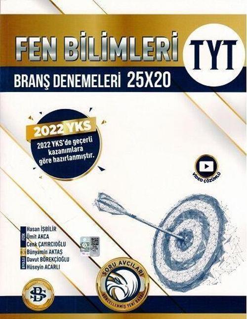 Bilgi Sarmal Yayınları TYT Fen Bilimleri 25 x 20 Branş Denemeleri