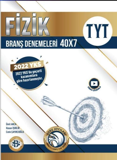Bilgi Sarmal Yayınları TYT Fizik 40 x 7 Branş Denemeleri-