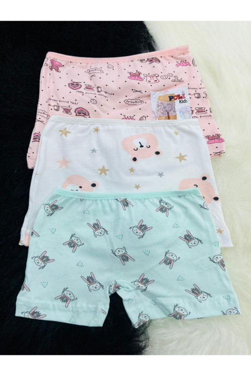 Kız Çocuk 3'Lü Boxer 2