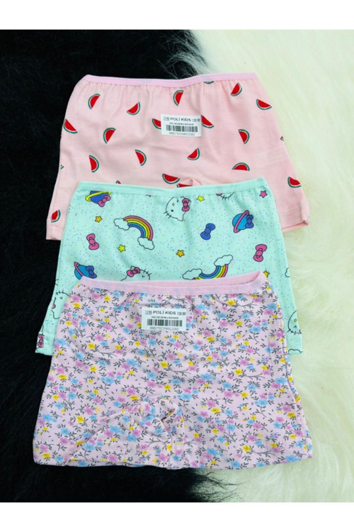 Kız Çocuk 3'Lü Boxer 5