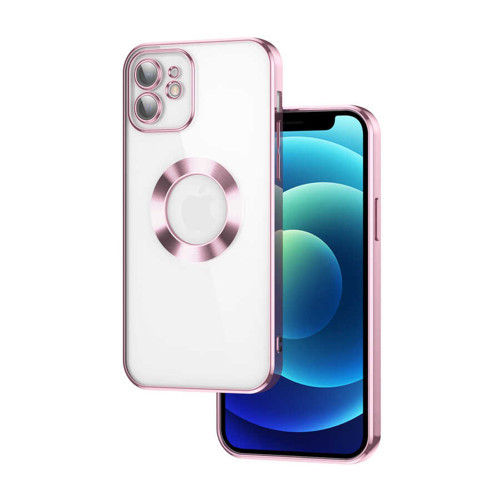 Apple iPhone 12 Kılıf Kamera Korumalı Logo Gösteren Omega Kılıf