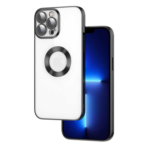 iPhone 12 Pro Max Kılıf Kamera Korumalı Logo Gösteren Omega Kapak