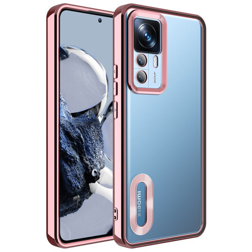 Xiaomi Mi 12T Kılıf Kamera Korumalı Logo Gösteren Omega Kılıf