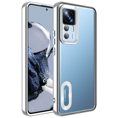 Xiaomi Mi 12T Kılıf Kamera Korumalı Logo Gösteren Omega Kılıf