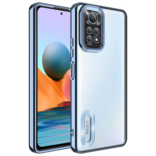 Xiaomi Redmi Note 11S Global Kılıf Logo Gösteren Omega Kılıf