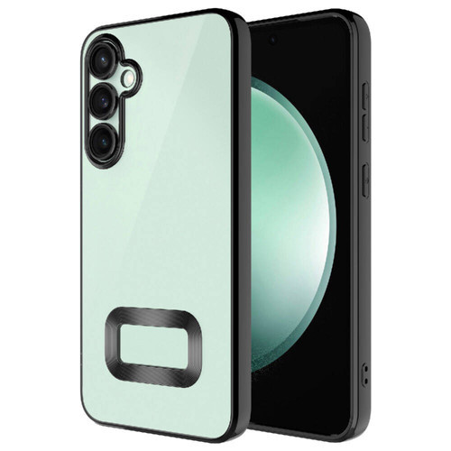 Galaxy S23 FE Kılıf Kamera Korumalı Logo Gösteren Omega Kılıf