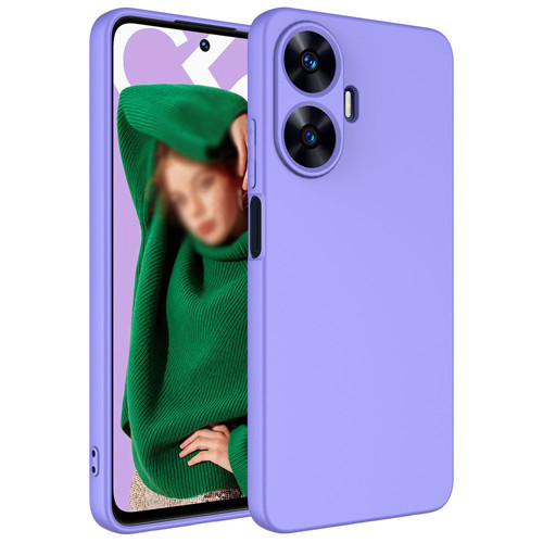 Realme C55 Kılıf Zore Mara Lansman İç Yüzeyi Kadife Kılıf