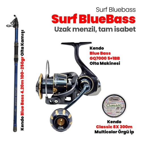 Blue Bass 420- Blue Bass 7000 Surf Kıyı Seti
