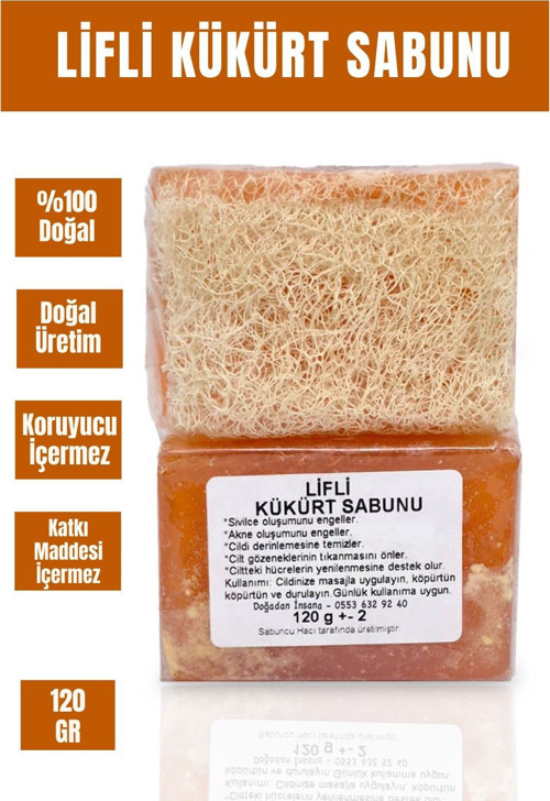 Lifli Kükürt Sabunu 120 Gr