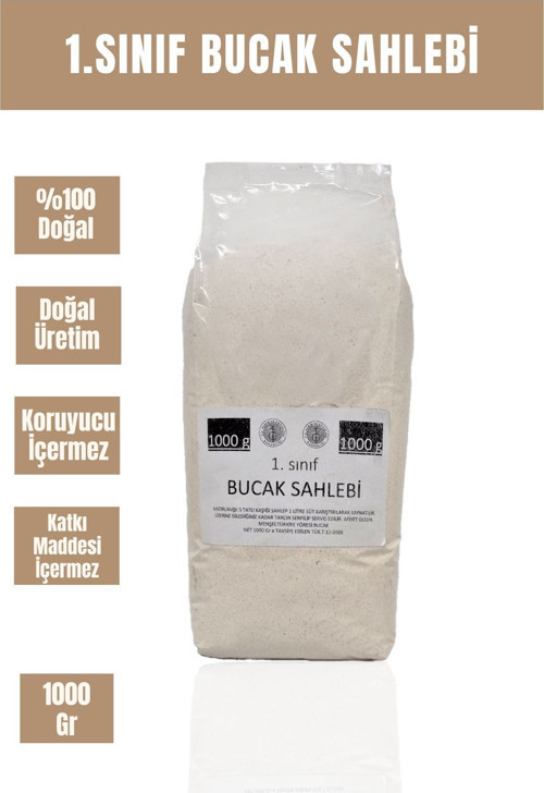 1. Sınıf Bucak Sahlebi 1000 Gr