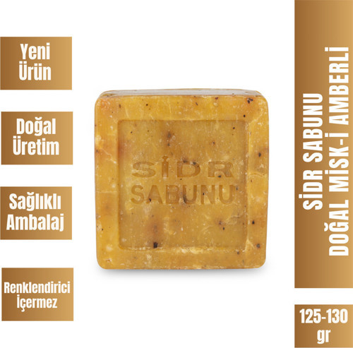 Es-Sidre Doğal Misk-i Amberli Sidr Sabunu 125-130 gr