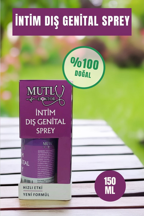Genital Bölge Koku Giderme, Kaşıntı, Akıntı ve Mantar İntim Spreyi 150 ml