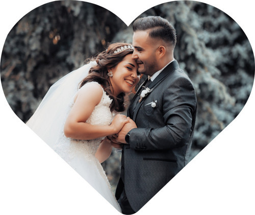 Kişiye Özel Fotoğraflı Kalp Magnet 4 Adet - Yüksek Kaliteli Baskı - Resimli Magnet - 12 x 14 cm