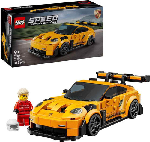 Speed Champions Porsche 911 GT3 RS Süper Araba 77239 - 9 Yaş ve Üzeri Çocuklar için Yarat�