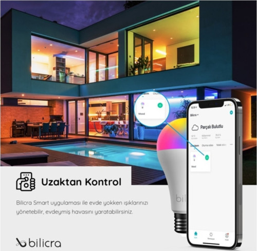 Mood Akıllı Ampul 11w 1050 Lm Wifi Destekli