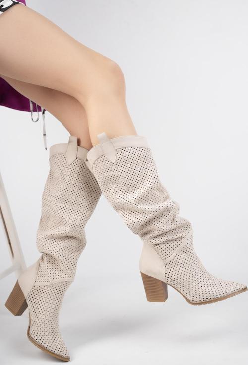 Maryland Garantili Kadın Lazer Kesim Şık Tarz ve Rahat Yazlık Bot