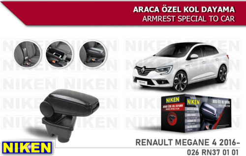 Renault Megane Iv 2016- Araca Özel Kol Dayama