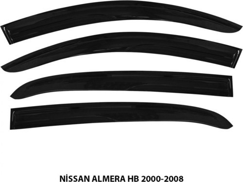 Cam Rüzgarlığı Mugen Tip Nissan Almera Hb 2000-2008 4Lü