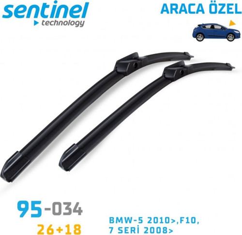 SİLECEK MUZ BMW-5 2010>F10 7 SERİ 2008> 26"+18" 2ÖN
