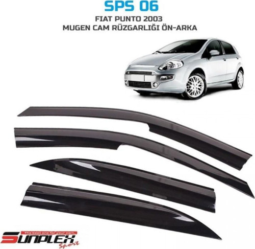 Cam Rüzgarlığı Sunplex Mugen Fiat Punto 2003-> 4Lü Sps06