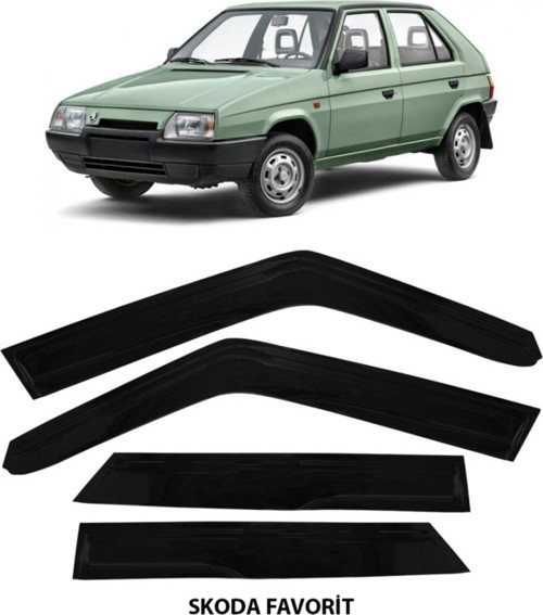 Cam Rüzgarlığı İthal Mugen Skoda Favorit 93-> 4Lü