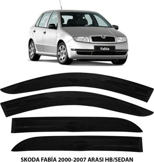Cam Rüzgarlığı İthal Mugen Skoda Fabia Hb/Sedan 2000-2008 Uyumlu 4Lü