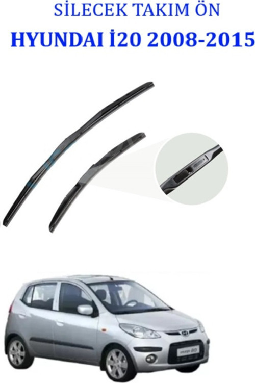 Araca Özel Silecek Takımı Muz Mazda 6 2007-2012 arası 60cm+40cm 24"+16" 2 Ön