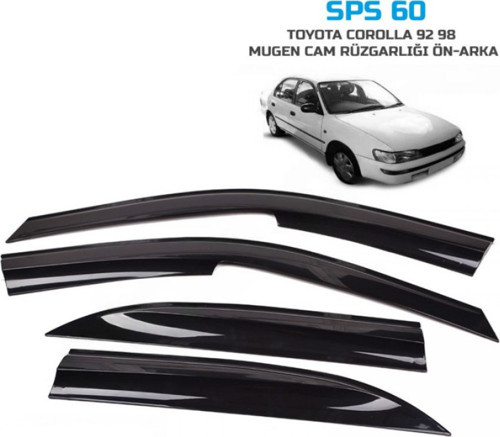 Cam Rüzgarlığı Mugen Tip Toyota Corolla 1992-1998 4 Lü