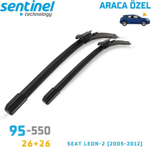 Silecek Muz Sağ-Sol Takım Seat Leon-2 (2005-2012) 26"+26"