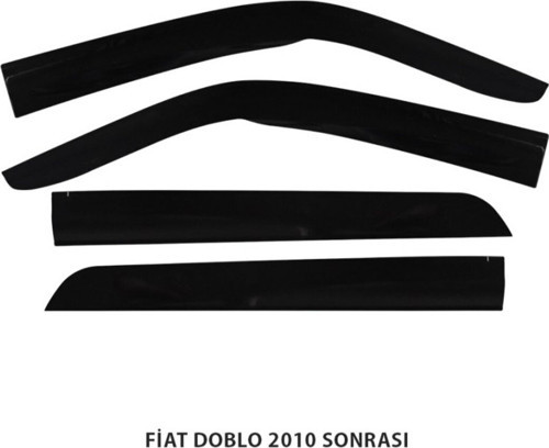 Cam Rüzgarlığı İthal Mugen Fiat Doblo2 2010-> Uyumlu Combo 12-18 4Lü