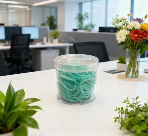 Çok Amaçlı Hobi ve Ofis Lastik Bant Seti Pastel Renk 70 gr.