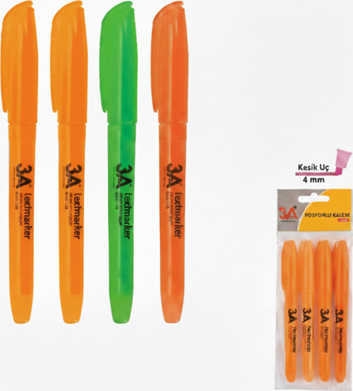 Fosforlu Kalem 4'lü