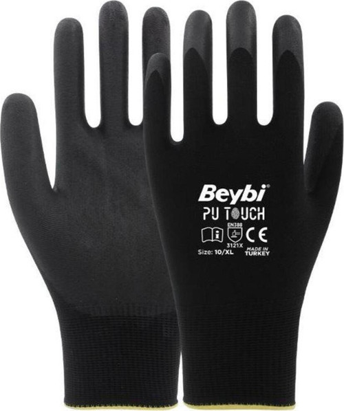 Pu Touch Poliüretan Kaplı Iş Eldiveni No: 9 288 Çift (1 KOLİ)