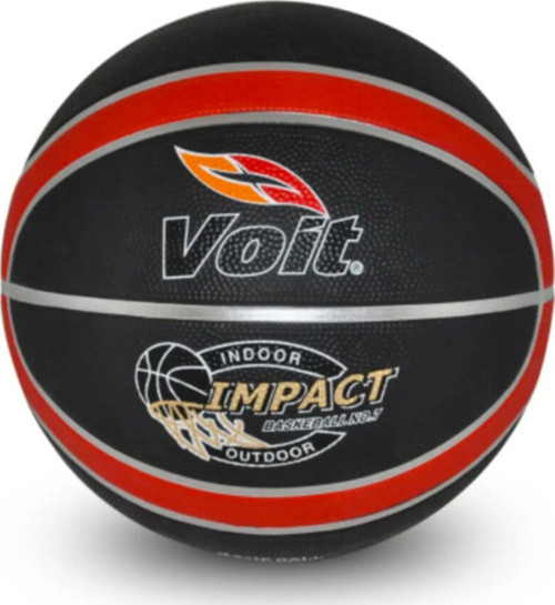 Basketbol Topu - 7 Numara - Siyah Kırmızı - Impact Voıt