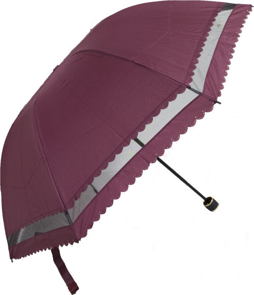 DS8819 Kırmızı Dantelli Kadın Şemsiye