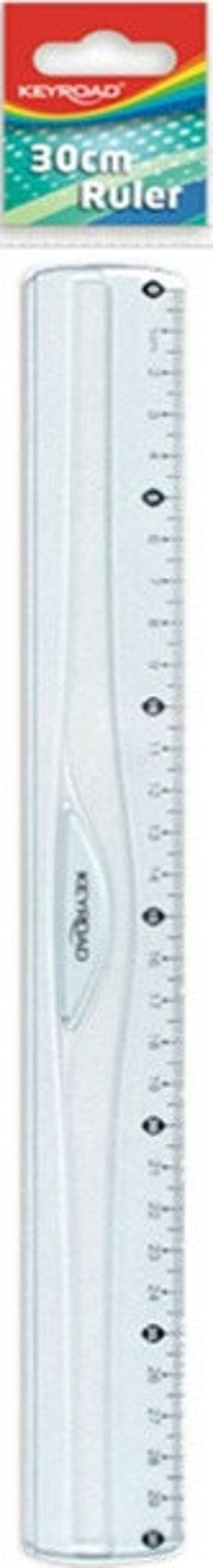 Plastik Cetvel 30Cm Şeffaf - 2 adet