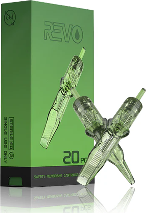 INKin REVO 1209 RS 9RS Long Taper Kartuş Dövme İğnesi 20 Adet