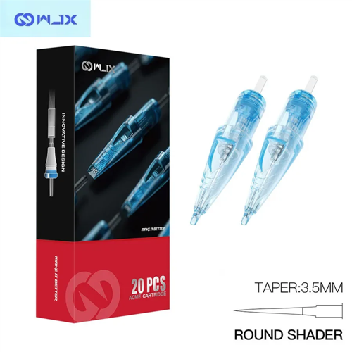 1011 RS 11RS Medium Taper Kartuş Dövme İğnesi 20 Adet