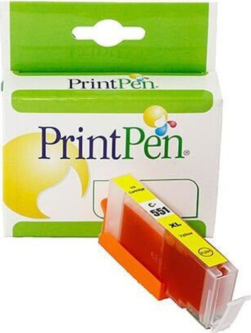 PRINTPEN CLI-551XLY Sarı Mürekkep Kartuş Yüksek Kapasite (12,5ml.)