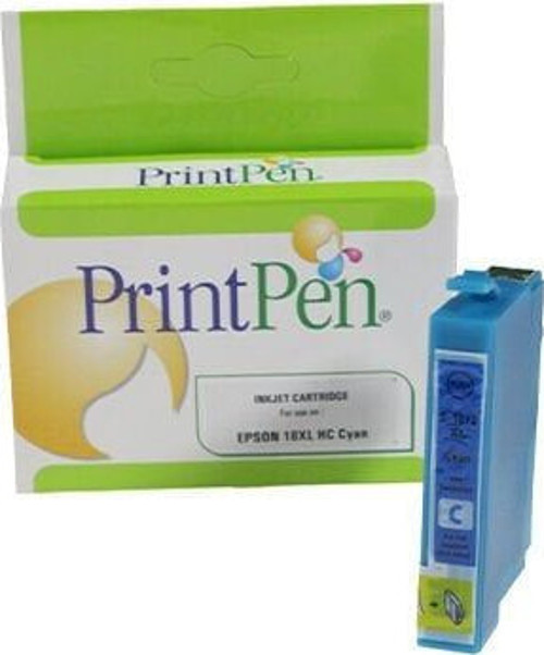 PRINTPEN EPSON T18XL (C13T18124012) Mavi Mürekkep Kartuş Yüksek Kapasite (13,5ml)
