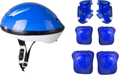 Çocuk Kask Dizlik Dirseklik Koruyucu Set 7 Parça